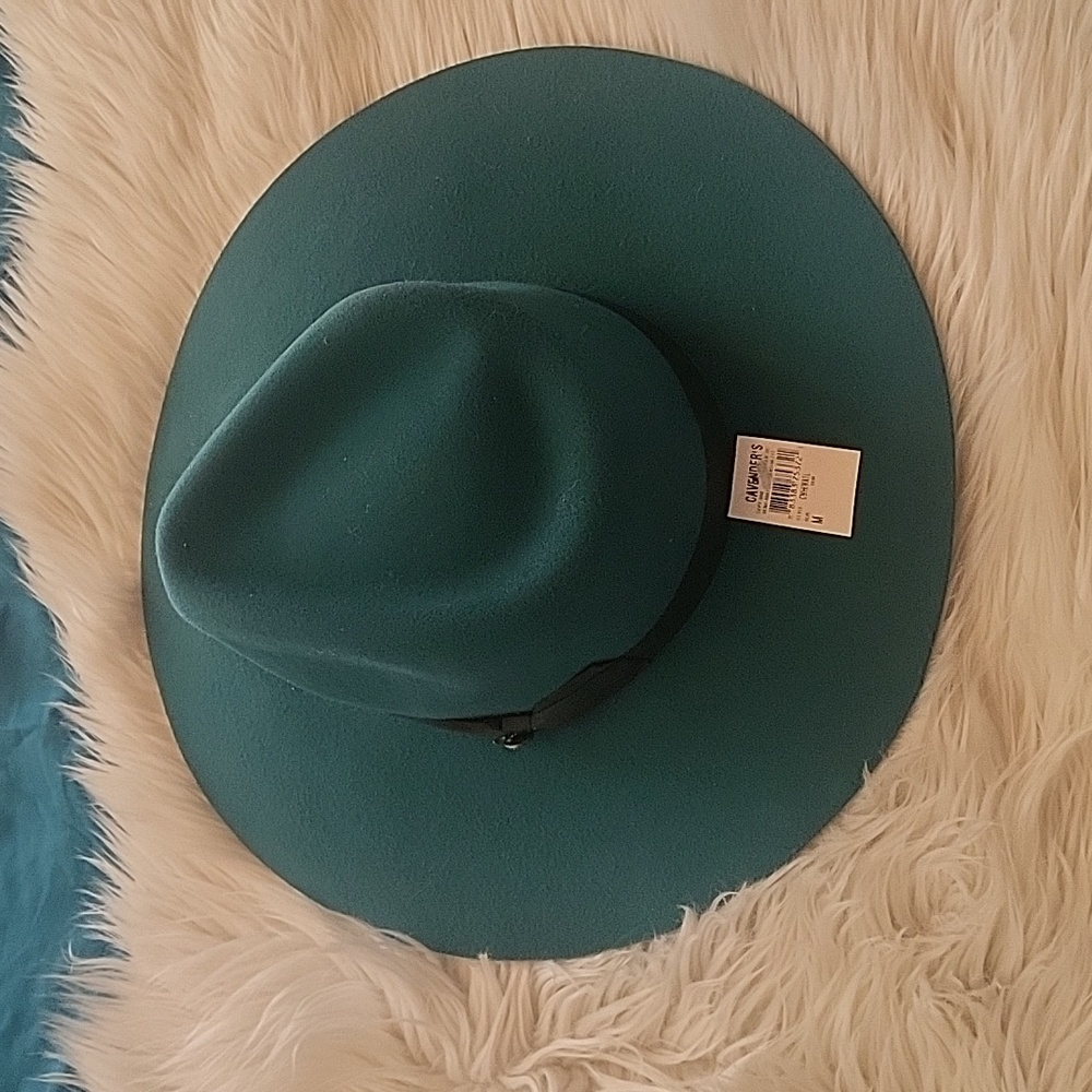 Charlie 1 Horse "Highway" Beautiful Teal Hat. Reasonable Offers Accepted. - Picture 3 of 3